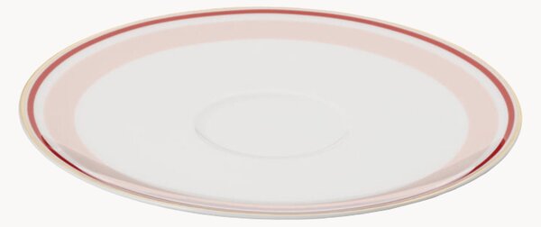 Sada podšálků z kostního porcelánu Capri, 6 dílů