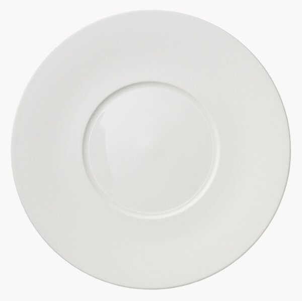 Sada talířů z kostního porcelánu Cross White, 6 dílů