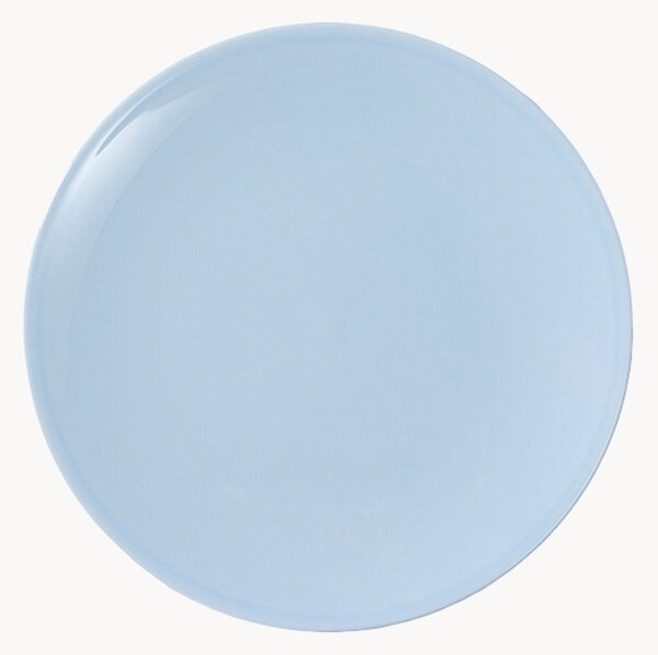Sada snídaňových talířů z kostního porcelánu Pastel, 6 dílů