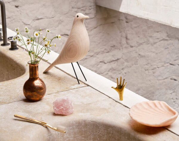 Vitra Pták Eames House Bird, cotton white
