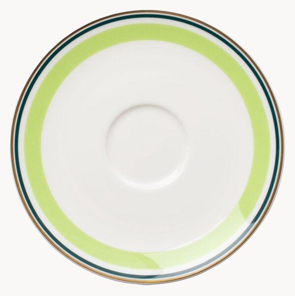 Sada podšálků z kostního porcelánu Capri, 6 dílů