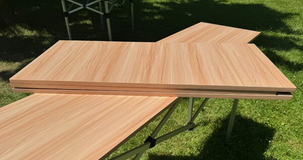 TENTino Skládací profi pult 2,85 m x 42 cm pro nůžkový stan