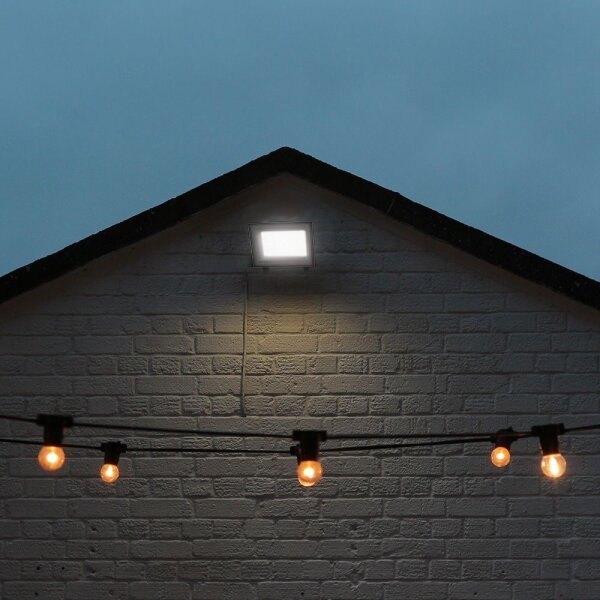 LED Reflektor LED/50W/230V IP65 3000/4000/6500K šedá
