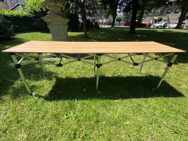 TENTino Skládací profi pult 2,85 m x 75 cm pro nůžkový stan