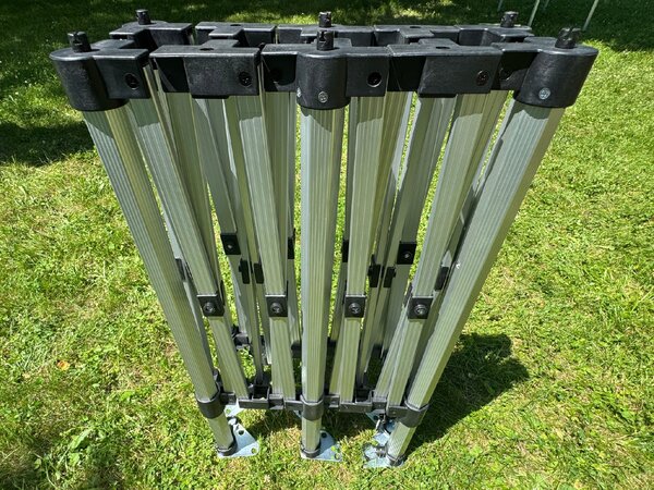 TENTino Skládací profi pult 2,85 m x 75 cm pro nůžkový stan