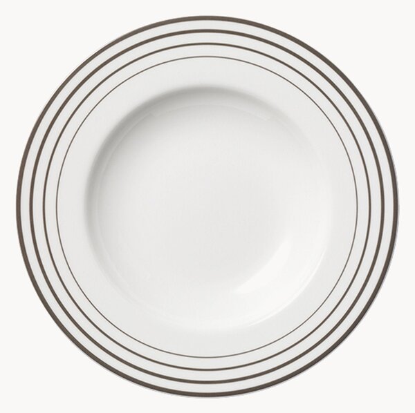 Sada hlubokých talířů z kostního porcelánu Metropolitan, 6 dílů