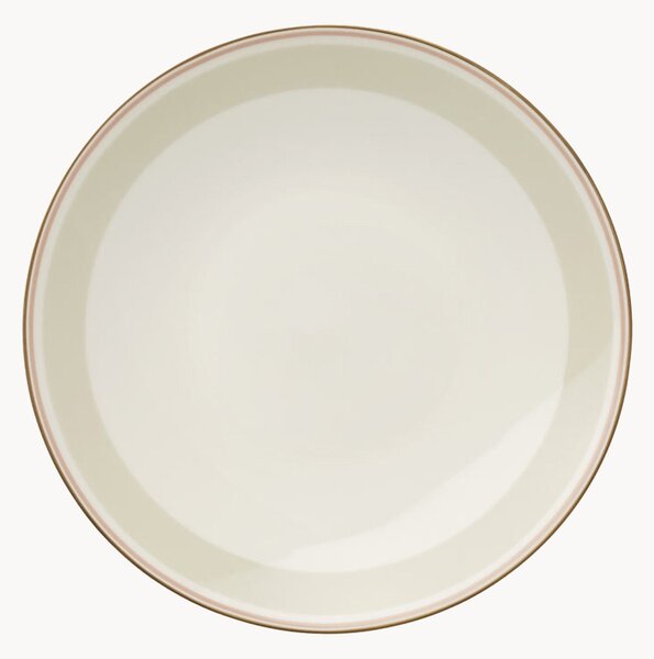 Sada dezertních talířů z kostního porcelánu Capri, 6 dílů