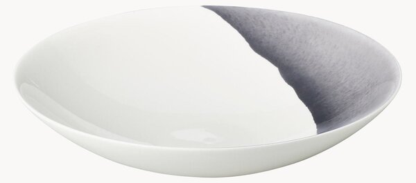 Sada hlubokých talířů z kostního porcelánu Silhouette, 6 dílů