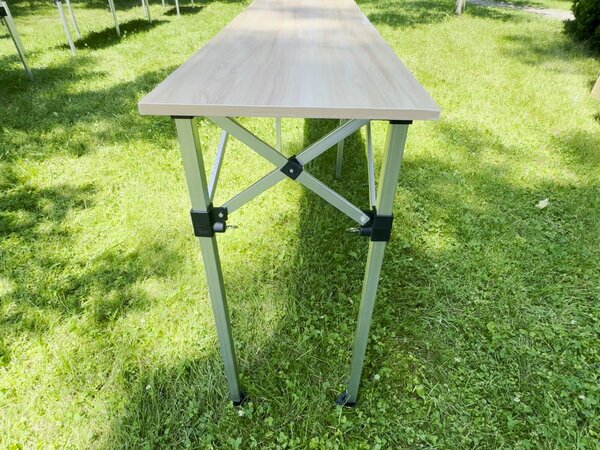 TENTino Skládací profi pult 2,85 m x 42 cm pro nůžkový stan