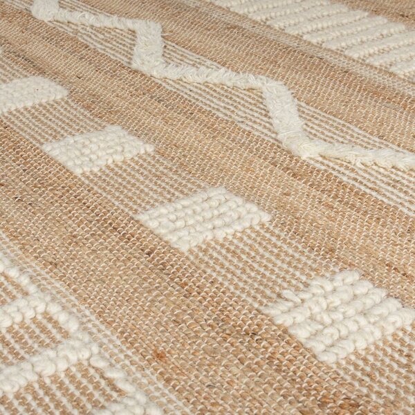 Kusový koberec Jubilant Medina Jute Natural/Ivory 160x230 cm