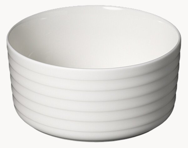 Sada malých misek z kostního porcelánu Fine Dining Relief, 6 dílů