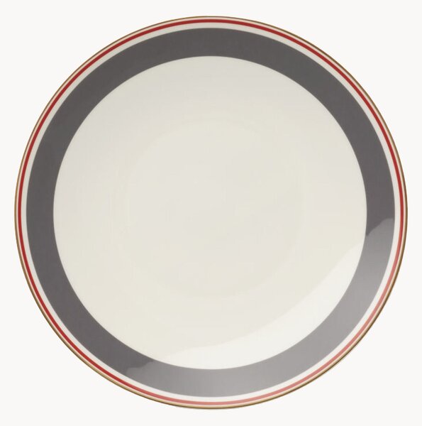 Sada dezertních talířů z kostního porcelánu Capri, 6 dílů