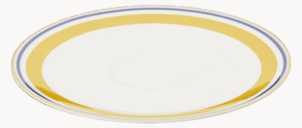 Sada podšálků z kostního porcelánu Capri, 6 dílů