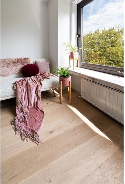 Růžový pléd Tiseco Home Studio Flanelo, 170 x 130 cm