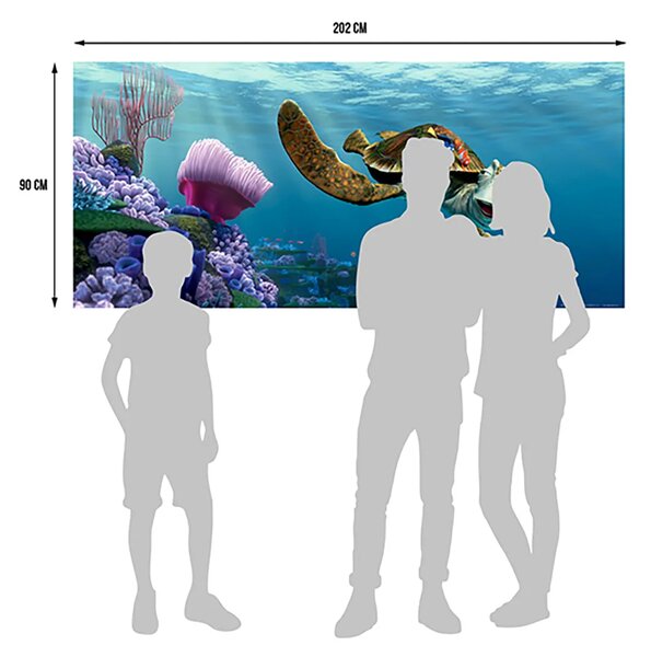 Dětská vliesová fototapeta na zed' Hledá se Nemo, Disney | 202 x 90 cm | DFTDNH 5312