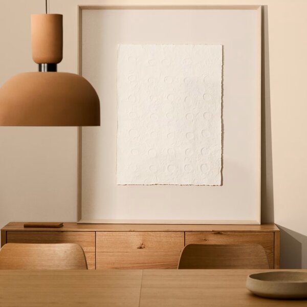Abstraktní obraz Kave Home Olvin 124 x 104 cm