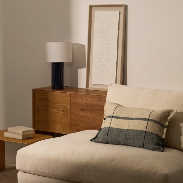 Abstraktní obraz Kave Home Olvin 94 x 44 cm