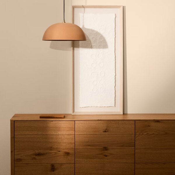 Abstraktní obraz Kave Home Olvin 94 x 44 cm