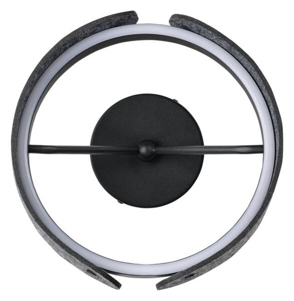 LEDVANCE nástěnné svítidlo Decor Curve Felt 20 W 220-240 V 3000 K tmavě šedé