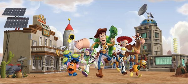 Dětská vliesová fototapeta na zed' Toy Story, Disney | 202 x 90 cm | DFTDNH 5326