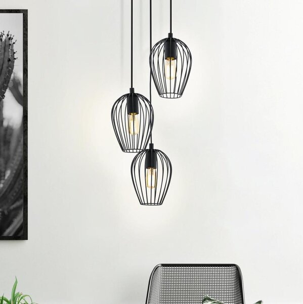 Eglo 49479 - Lustr NEWTOWN 3xE27/60W/230V
