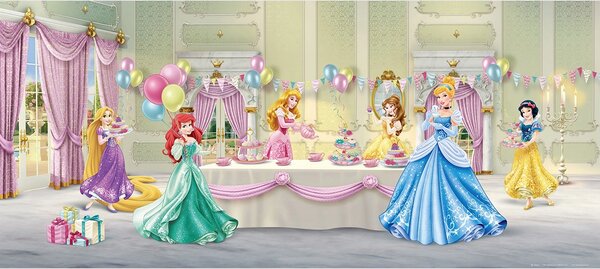 Dětská vliesová fototapeta na zed' Ples princezen, Disney | 202 x 90 cm | DFTDNH 5346
