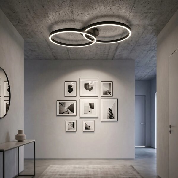 Toolight Stropní LED osvětlení Modern SWE061-C černé