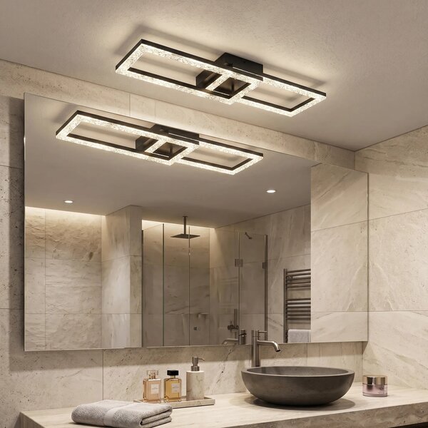 Toolight Stropní LED osvětlení Modern G155-C Black