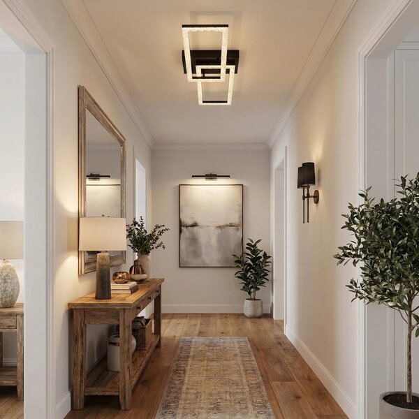 Toolight Stropní LED osvětlení Modern G155-C Black