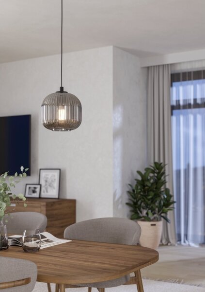 Eglo 99371 - Lustr na lanku MANTUNALLE 1xE27/40W/230V