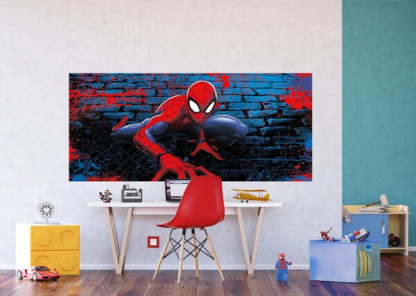 Dětská vliesová fototapeta na zed' Marvel Spider-Man, Disney | 202 x 90 cm | DFTDNH 5399