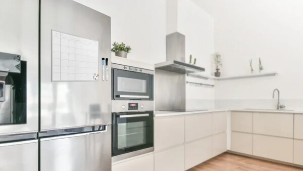 Magnetický měsíční plánovač A3 na lednici - Německá jazyková verze DEPLA3M