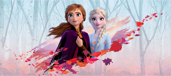 Dětská vliesová fototapeta na zed' Ledové království Sestry, Disney | 202 x 90 cm | DFTDNH 5388