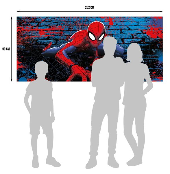 Dětská vliesová fototapeta na zed' Marvel Spider-Man, Disney | 202 x 90 cm | DFTDNH 5399