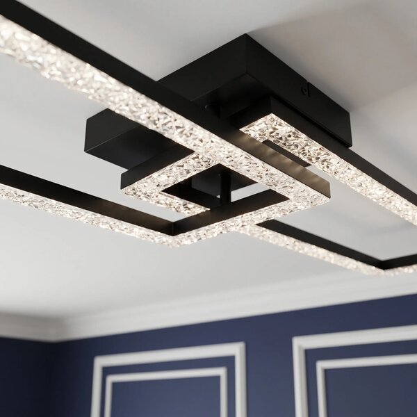 Toolight Stropní LED osvětlení Modern G155-C Black