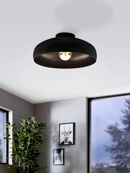 Eglo 43637 - Stropní svítidlo MOGANO 1xE27/60W/230V