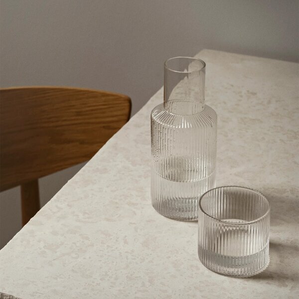 Ferm Living designové karafy Ripple Carafe Set
