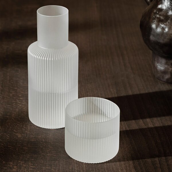 Ferm Living designové karafy Ripple Carafe Set