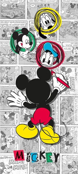 Dětská vliesová fototapeta na zed' Mickey Mouse Temné Komiksy, Disney | 90 x 202 cm | DFTDNV 5462