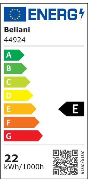LED stropní světlo ARDENZA s dálkovým ovládáním se stmívačem Bílá