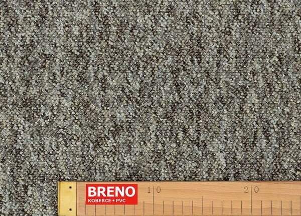 Breno Metrážový koberec BINGO 6885, šíře 400 cm, Šedá/Vícebarevné