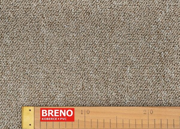 Breno Metrážový koberec BINGO 6814, šíře 400 cm, Béžová