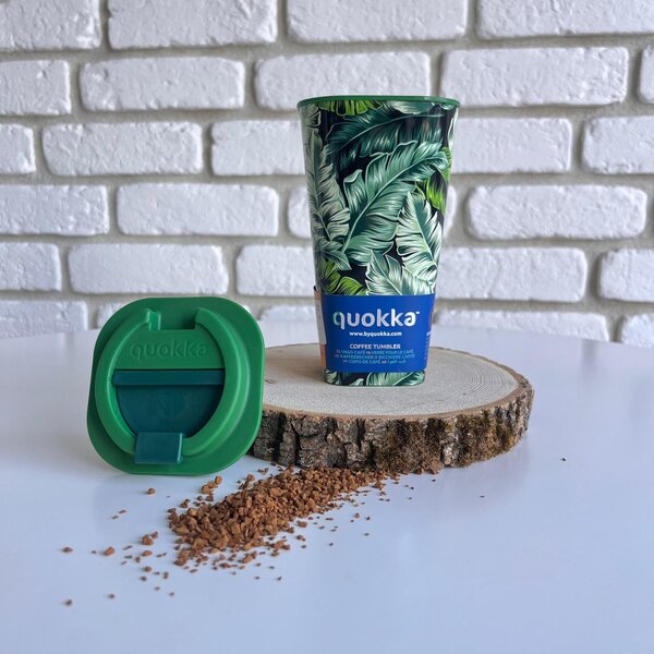 Termohrnek s dvojitou stěnou Flux, 450ml, Quokka, jungle
