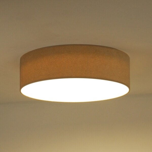 Duolla - LED Stropní svítidlo CORTINA LED/26W/230V pr. 45 cm 4000K béžová