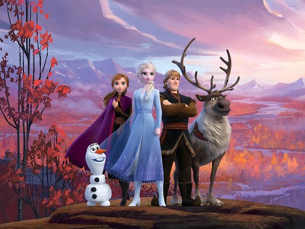 Dětská fototapeta na zed' Ledové Království Klasika, Disney | 252 x 182 cm | DFTDXL 1959