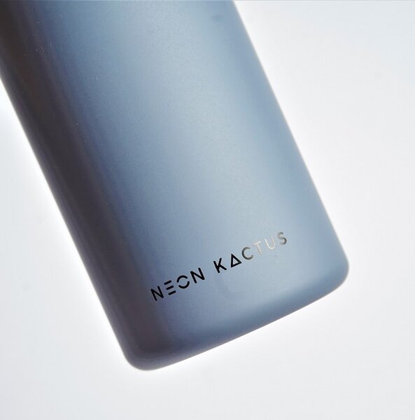 Dětská tritanová láhev, 340ml, Neon Kactus, modrá
