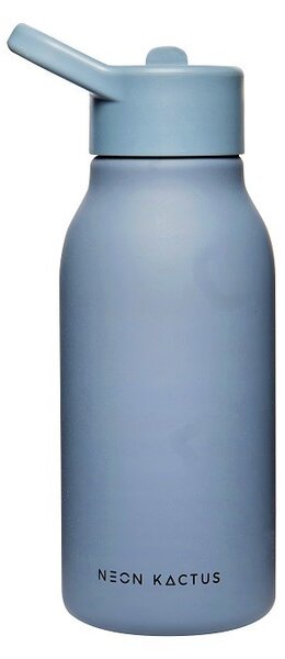 Dětská tritanová láhev, 340ml, Neon Kactus, modrá