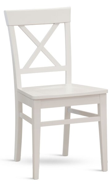 Stima Židle GRANDE s masivním sedákem Odstín: Bílá (lak)