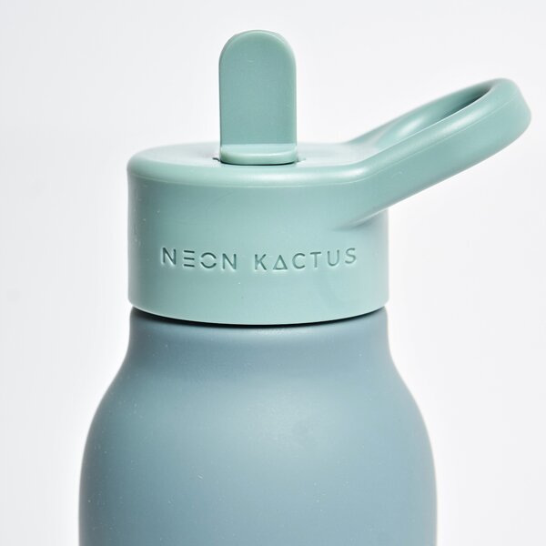 Dětská tritanová láhev, 340ml, Neon Kactus, zelená