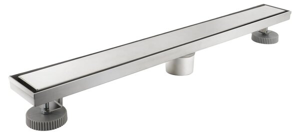 2-v-1 sprchový kanál - Lineární odtok - Nerezová ocel 304 - 61 cm - 60 litrů/minutu - Příslušenství včetně